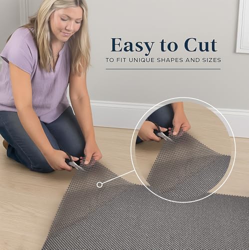 5x7 Ft Rug Pad Gripper for Hardwood Floors (35 Sq Ft)