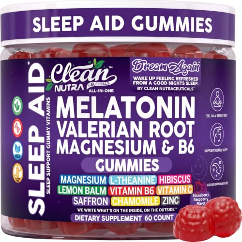 Clean Nutra Melatonin Gummies 10mg (60 Count)