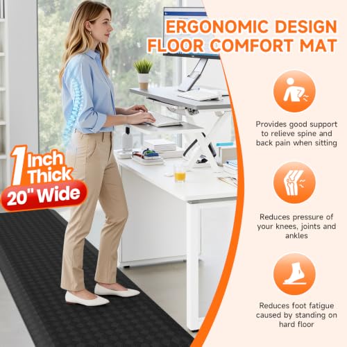 1" Thick Kitchen Mats for Floor