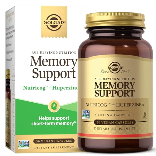 Memory Support Brain Dietary Supplement for Memory and Focus (30 Count)