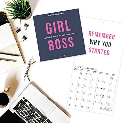 2024 Girl Boss Wall Calendar