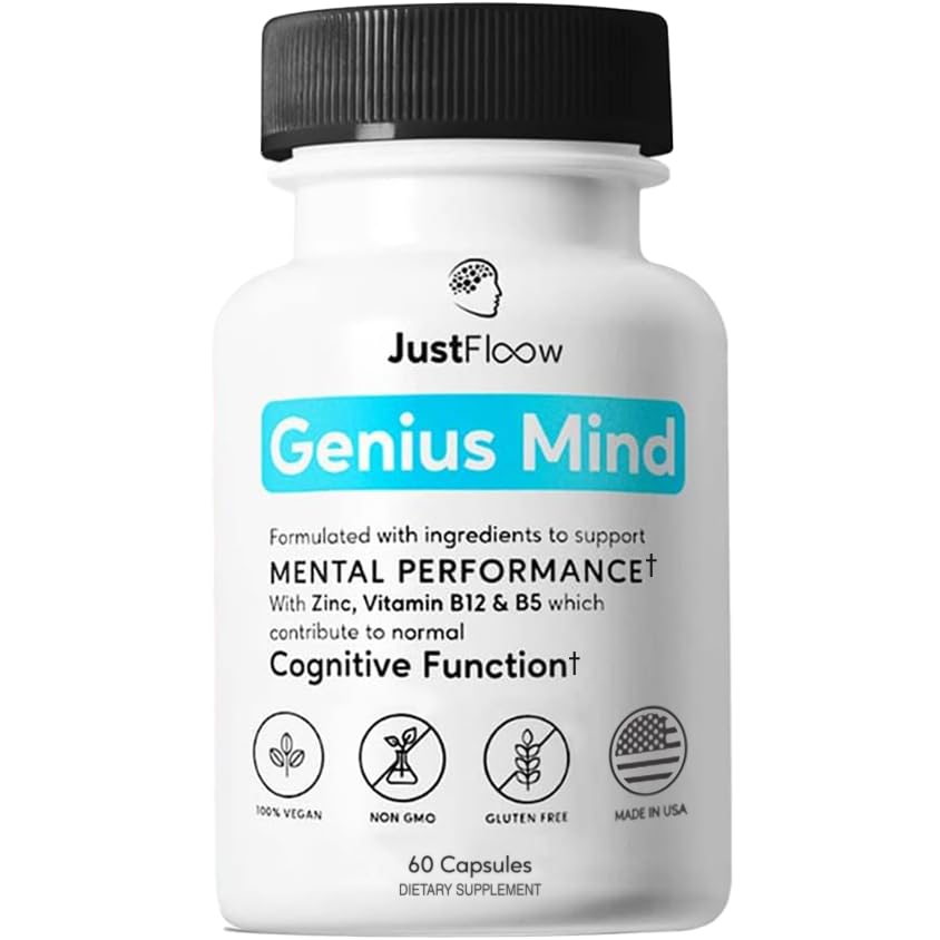 Genius Mind® Nootropic Brain Supplement (60 Count)