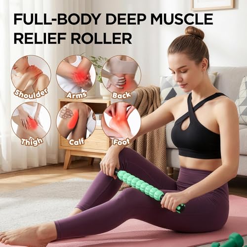 Muscle Roller & Massage Roller Stick for Athletes