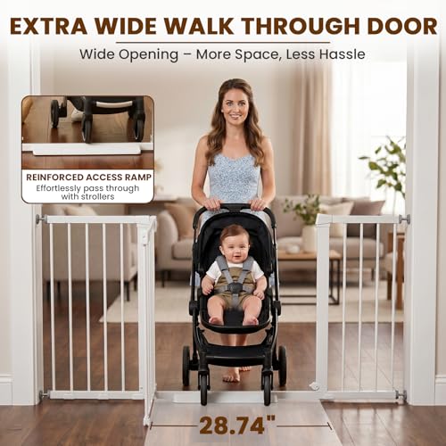 Extra Wide Baby Gate for Doorways