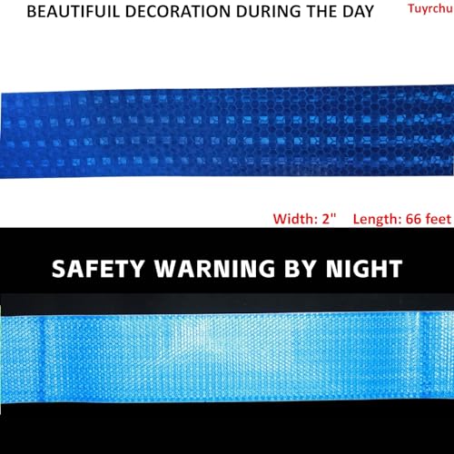 Industrial Reflective Tape Blue 2 inch Wide