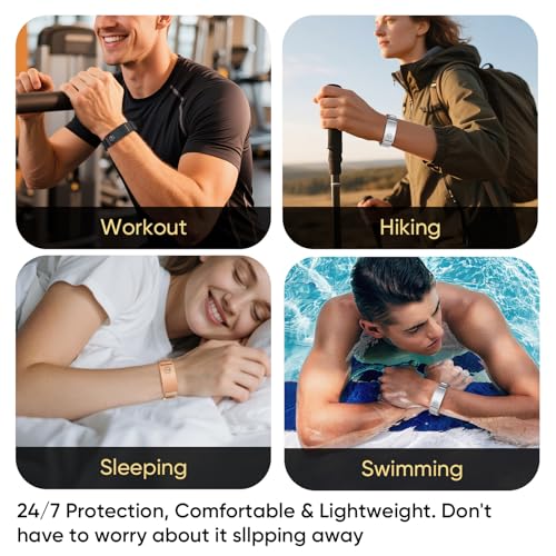 Medical Alert Id Bracelet for Men Women