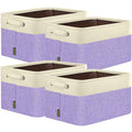 4 Pack Fabric Closet Storage Bins for Shelves (4 Count)