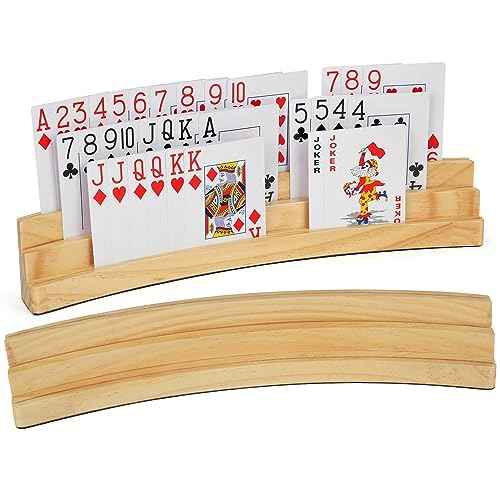 Playing Card Holders for Kids Adults Seniors