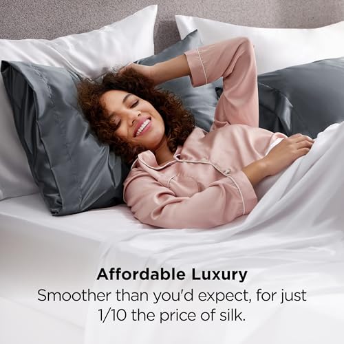 Satin Pillowcases Queen Set of 2 (2 Count)