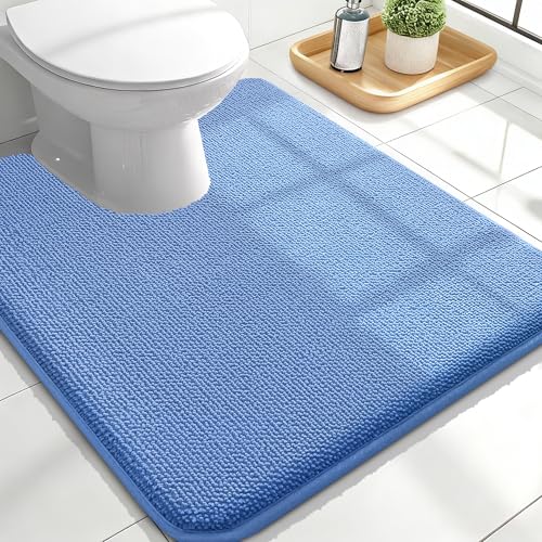 Memory Foam Bathroom Toilet Rugs U