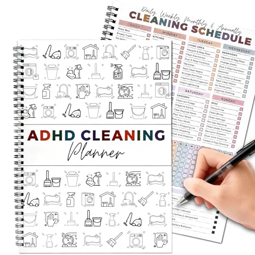 Adhd Cleaning Planner