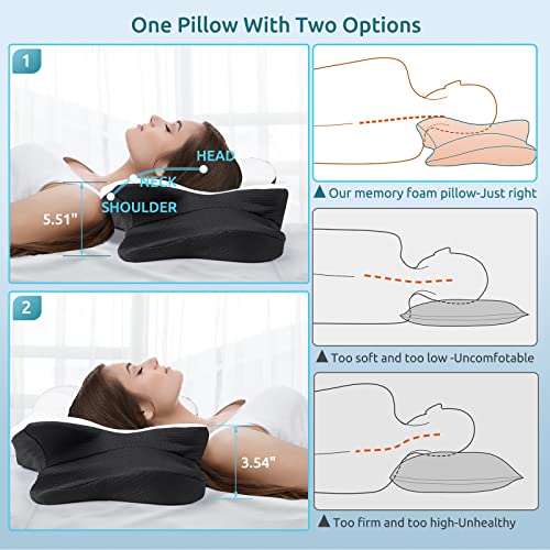 Cervical Pillow for Neck and Shoulder Pain Relief