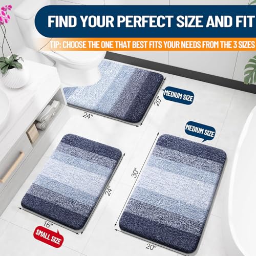 Large Bathroom Rugs 50x30