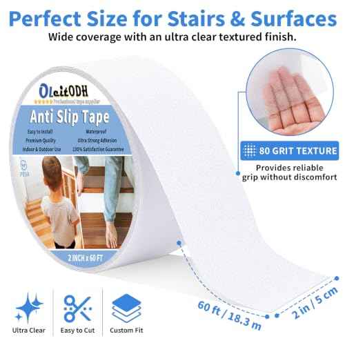 Clear Non Slip Tape (60 Foot)