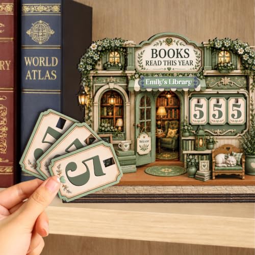 Custom Books Read This Year Counter
