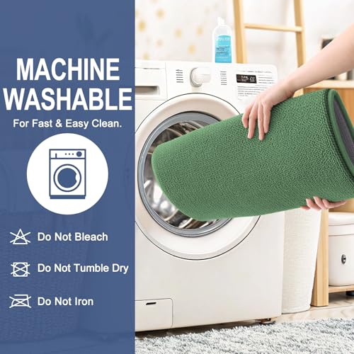 Memory Foam Bathroom Runner Rugs 47x17