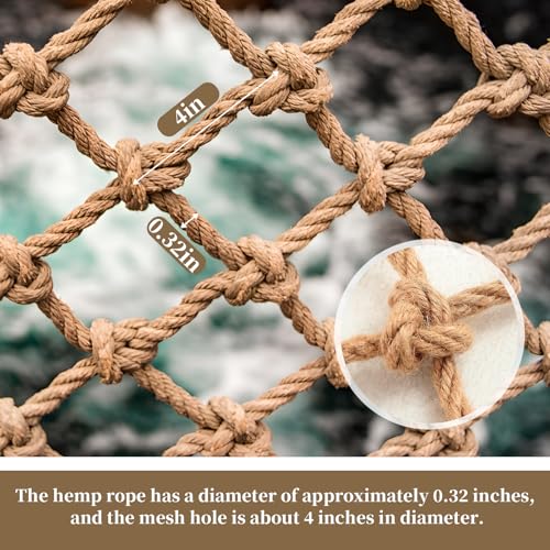 Jute Hemp Rope Net