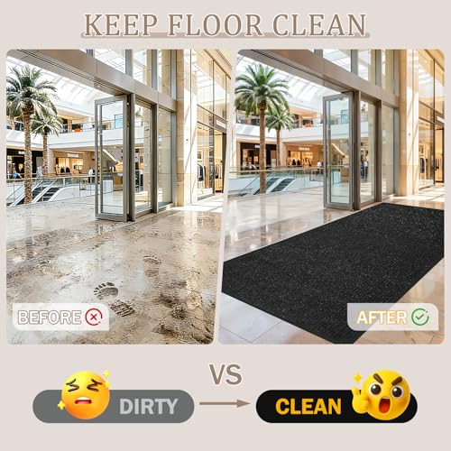 4' X 6' Extra Large Front Door Mat (24 Sq Ft)