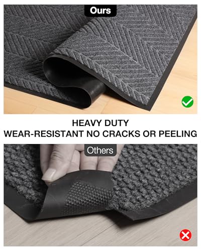 4′x12′ Large Heavy Duty Door Mat Indoor Outdoor (48 Sq Ft)
