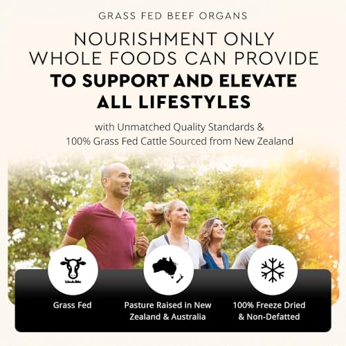 Grass Fed Primal Beef Organ Supplement (180 Count)