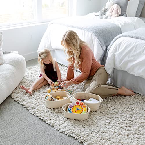5 Piece Rectangle Storage Basket Set (5 Count)