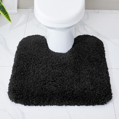 Toilet Mat 22x24 Black (4.93 Sq Ft)