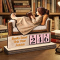 Personalized Books Read This Year Counter