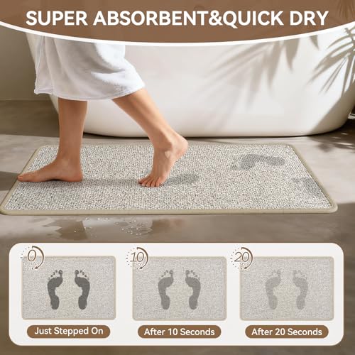 Bathroom Rugs Non Slip Washable