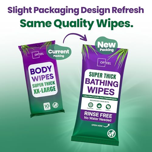 Super Thick Bath Shower Wipes (80 Count)
