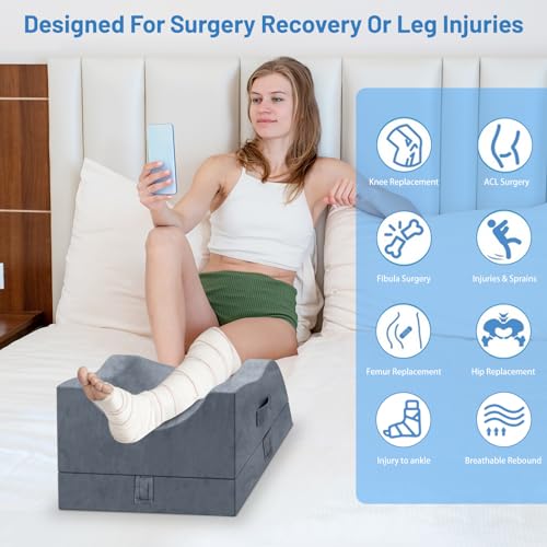 Leg Elevation Pillow for After Surgery