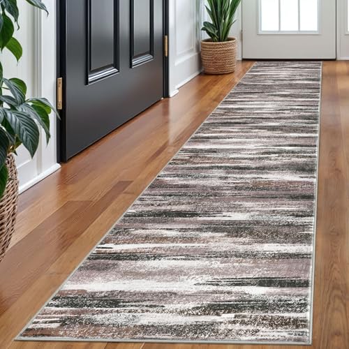 Modern Abstract Runner Rug 2x10 (24 Sq Ft)