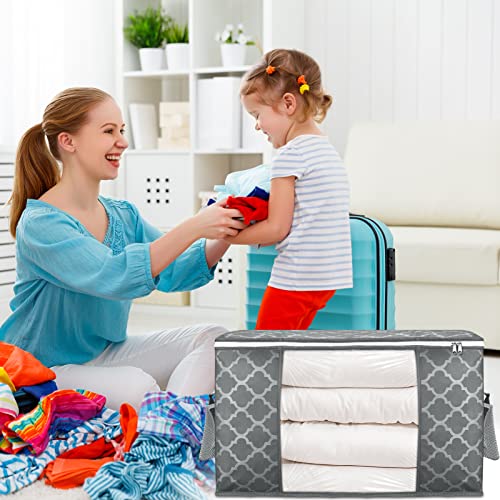 90L Large Storage Bags (6 Count)