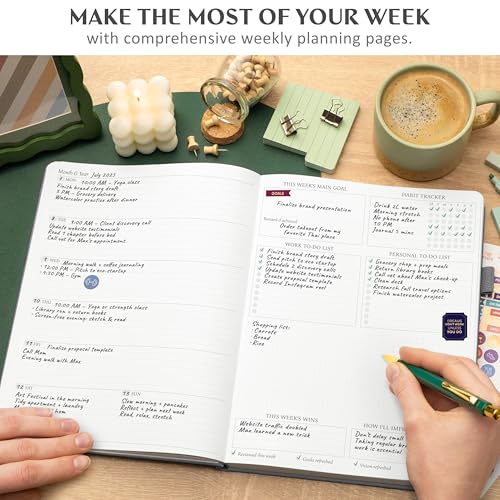 Legend Undated Weekly Planner Large