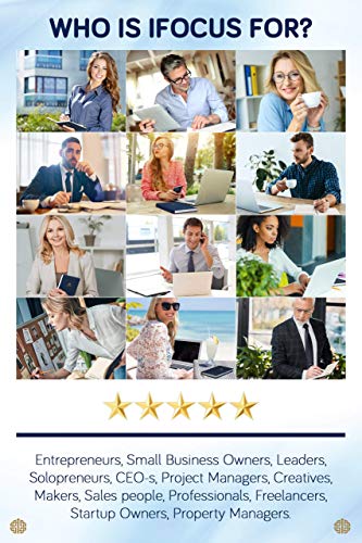 Business Planner Undated for Entrepreneurs! Focus Project Notebook for Productivity! Daily Weekly Self Organizer Planner