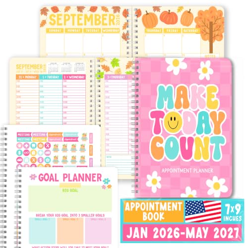 Hourly Appointment Book 2026