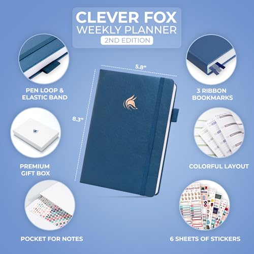 Planner 2.0 A5 Undated Weekly & Monthly Notebook