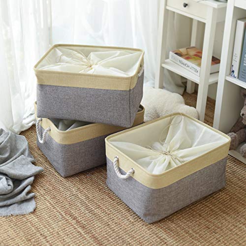 Storage Baskets for Organizing (3 Count)