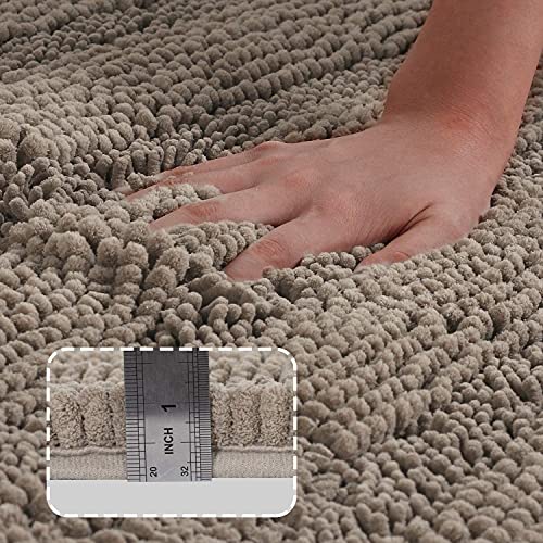 Chenille Bathroom Rugs Set Non - Bel Marant