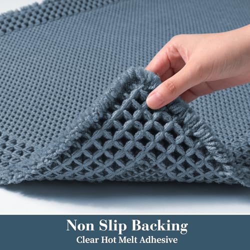 Waffle Bath Mat for Bathroom (2.8333 Sq Ft)