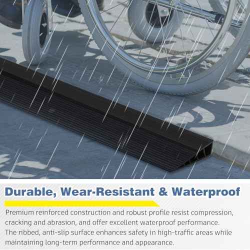 2 Pack 1 Inch Threshold Ramps for Doorways
