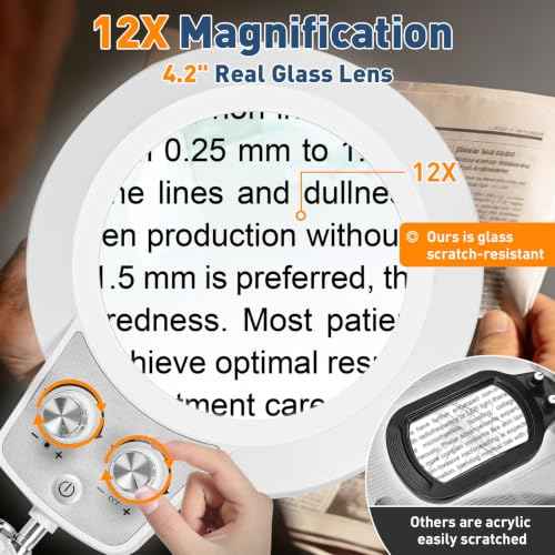 12X Magnifying Floor Lamp