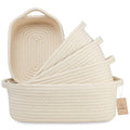 5 Piece Rectangle Storage Basket Set (5 Count)