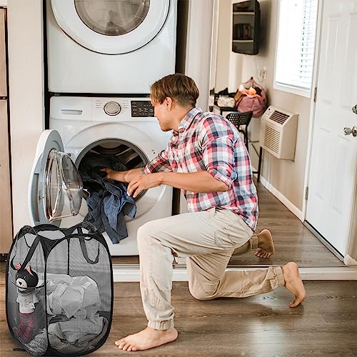 Collapsible Pop Up Laundry Hamper (2 Count)