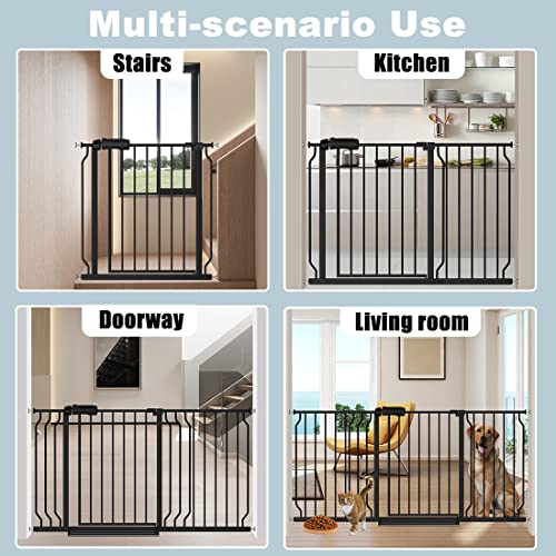 Extra Wide Baby Gate with 14.17in Extensions