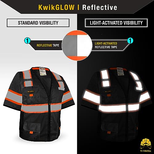 UNDERBOSS Safety Vest with Sleeves ANSI Unrated