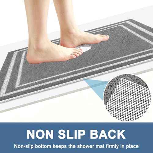 Square Shower Mat Non Slip