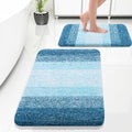 Micorfiber Bathroom Rug Set 2 Piece (4 Count)