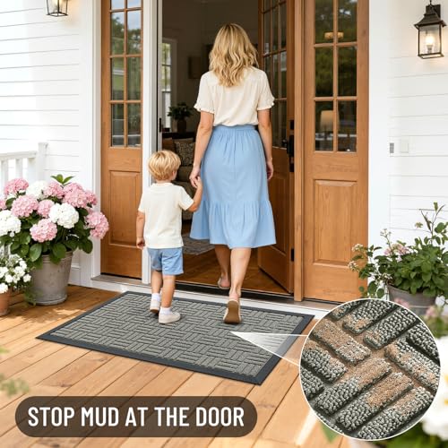 Front Door Mat Outside Entrance 59x34
