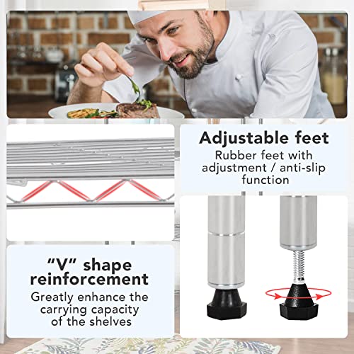 3 Tier Wire Shelf (3 Count)
