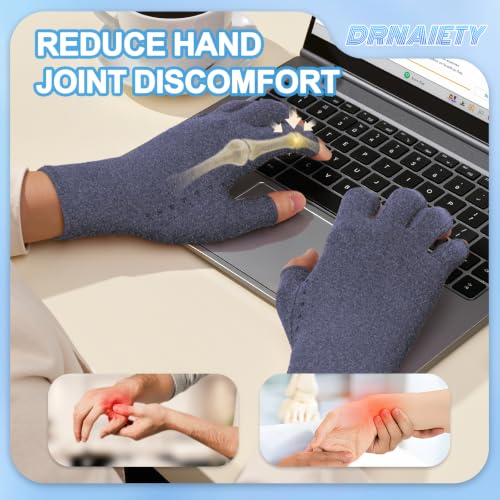 2 Pair Arthritis Compression Gloves for Hand Arthritis (2 Count)